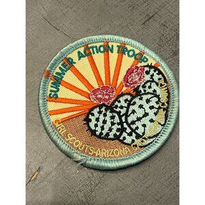 Summer Action Troop Arizona Cactus Pine -  2 1/2 inches Girl Scout